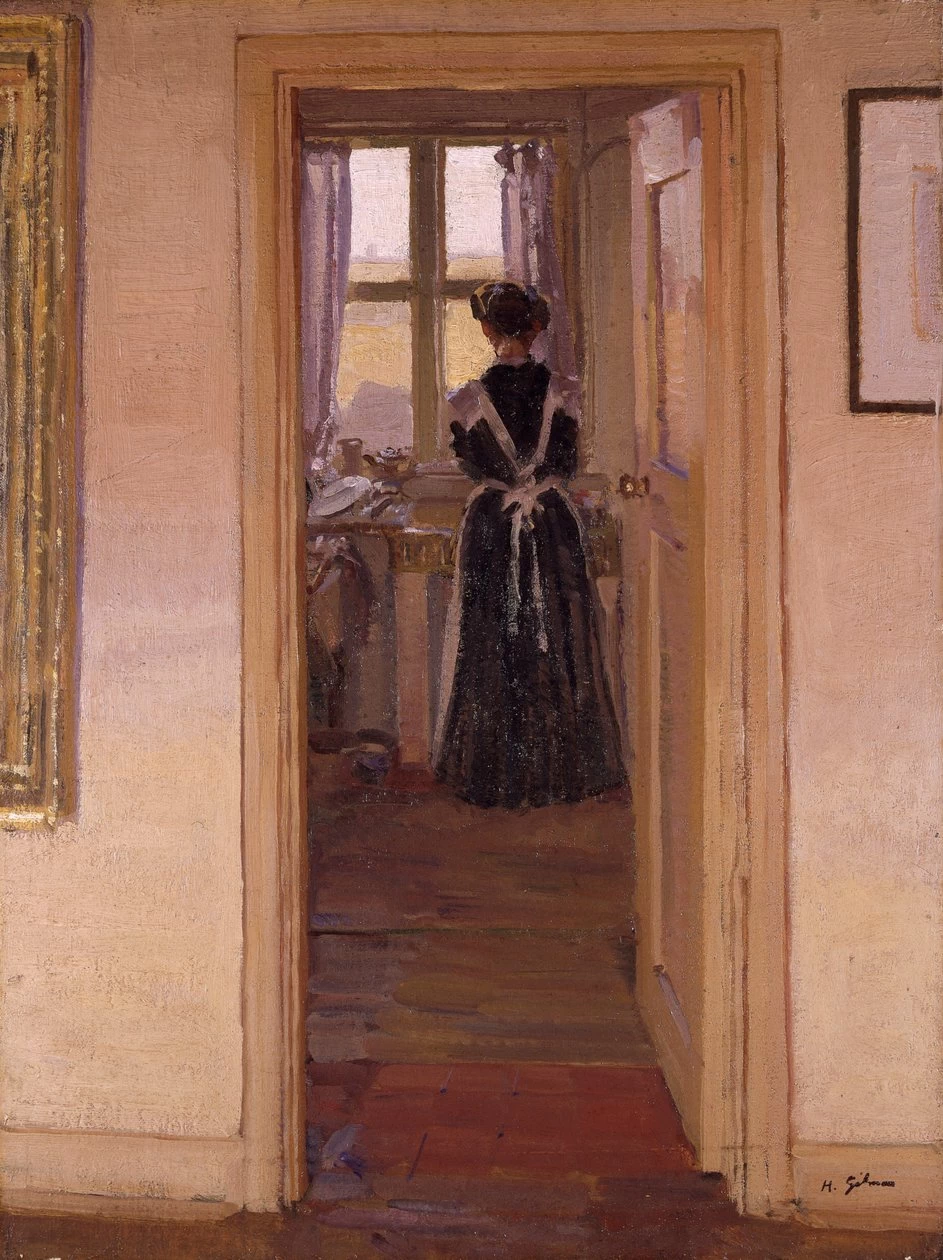 Harold Gilman - La cucina, National Museum of Wales